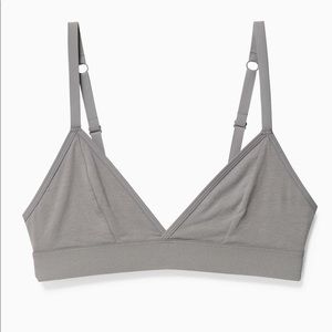 Richer Poorer Bralette - Charcoal / M